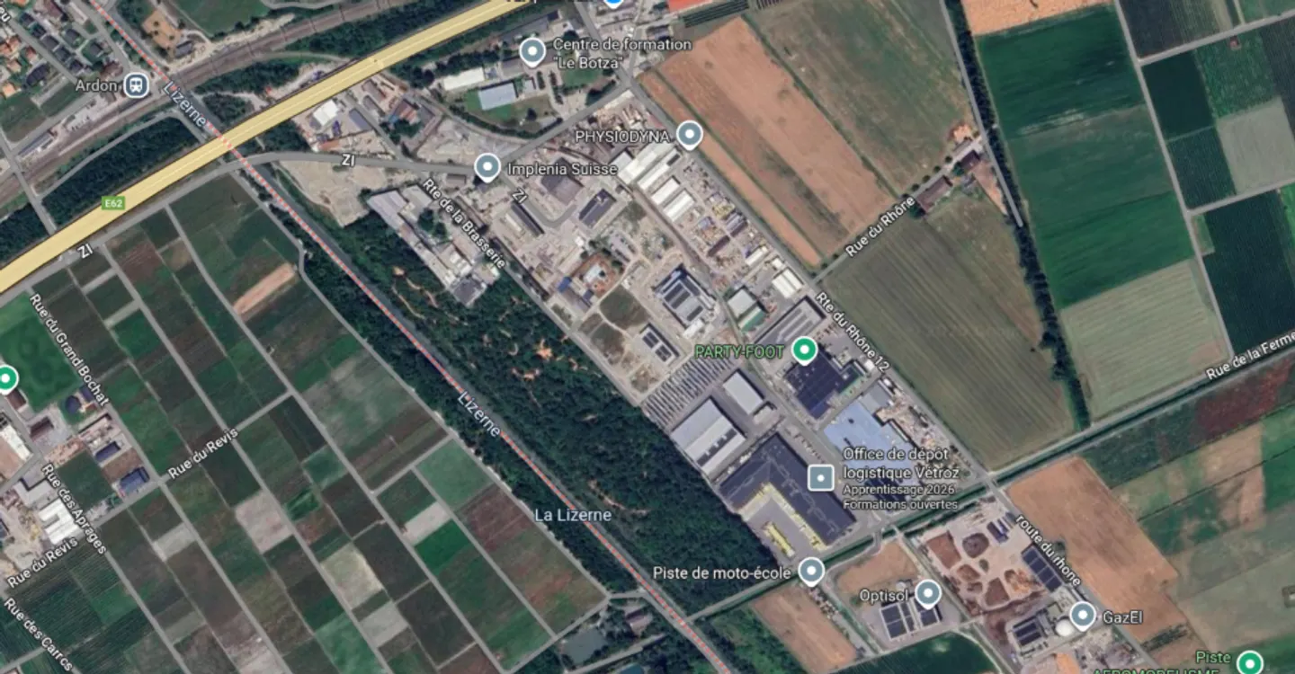 Terreno industriale in diritto di superficie a Vétroz - Foto 2 di 3