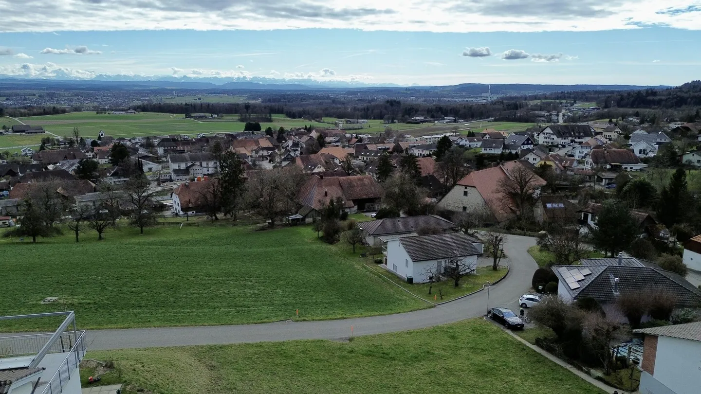 Sunny panoramic plot in elevated location with Alpine view - Photo 5 of 9