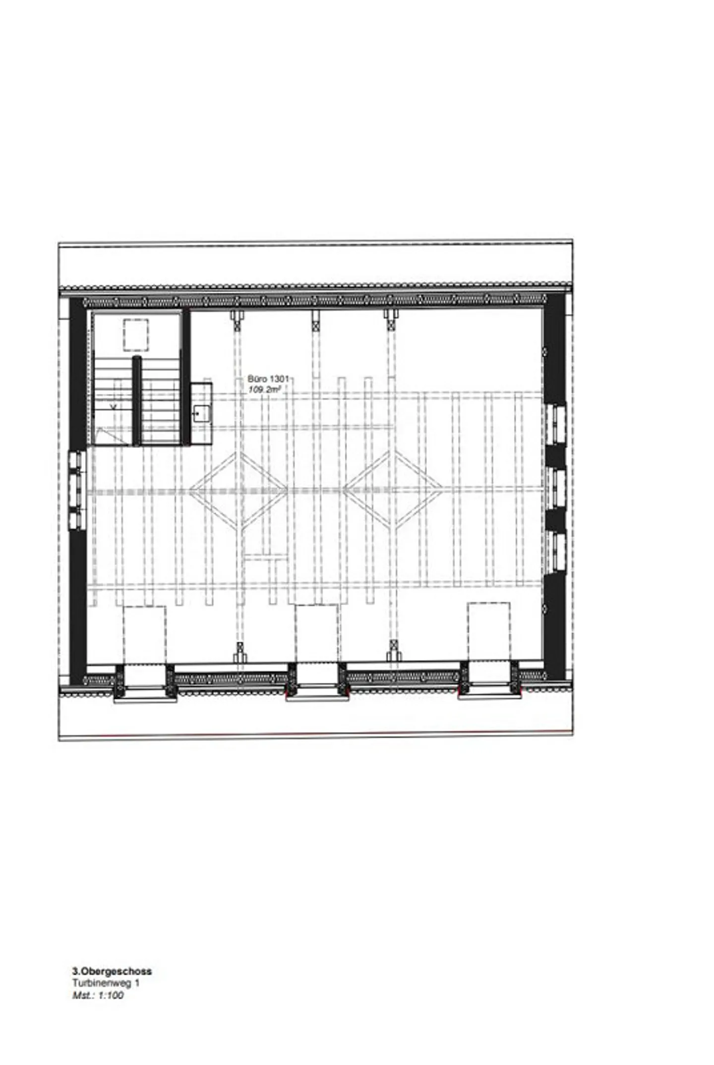 Atelier lumineux / espace de bureau dans les combles, Turbinenweg 1 - Photo 10 sur 11