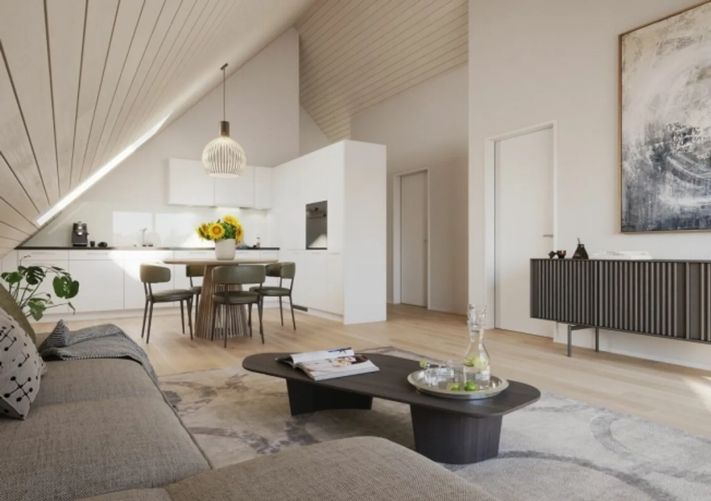 «3 ½ Zi-Wohnungen Hofwisen, Rickenbach Sulz» - Foto 9 di 10