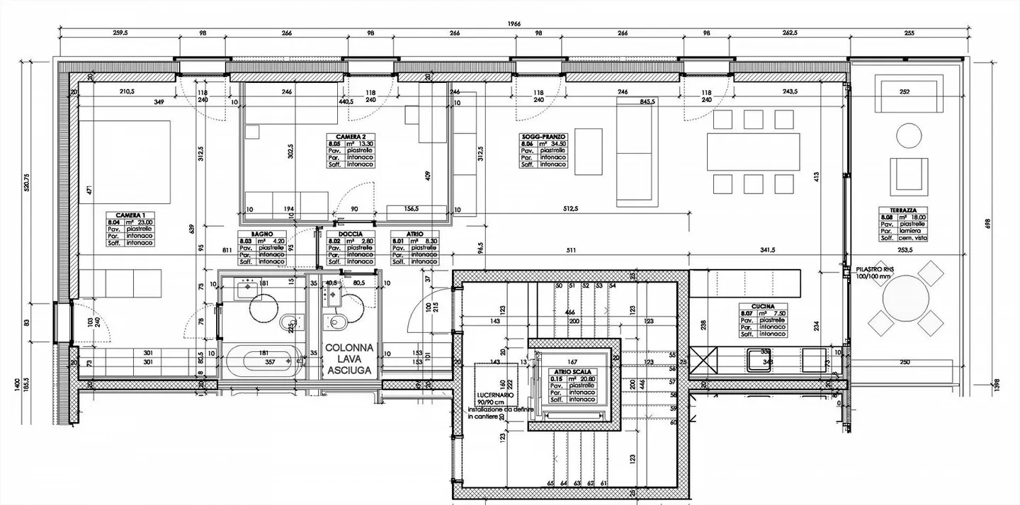 Geräumige Penthouse-Wohnung mit großer Terrasse - Foto 13 von 13