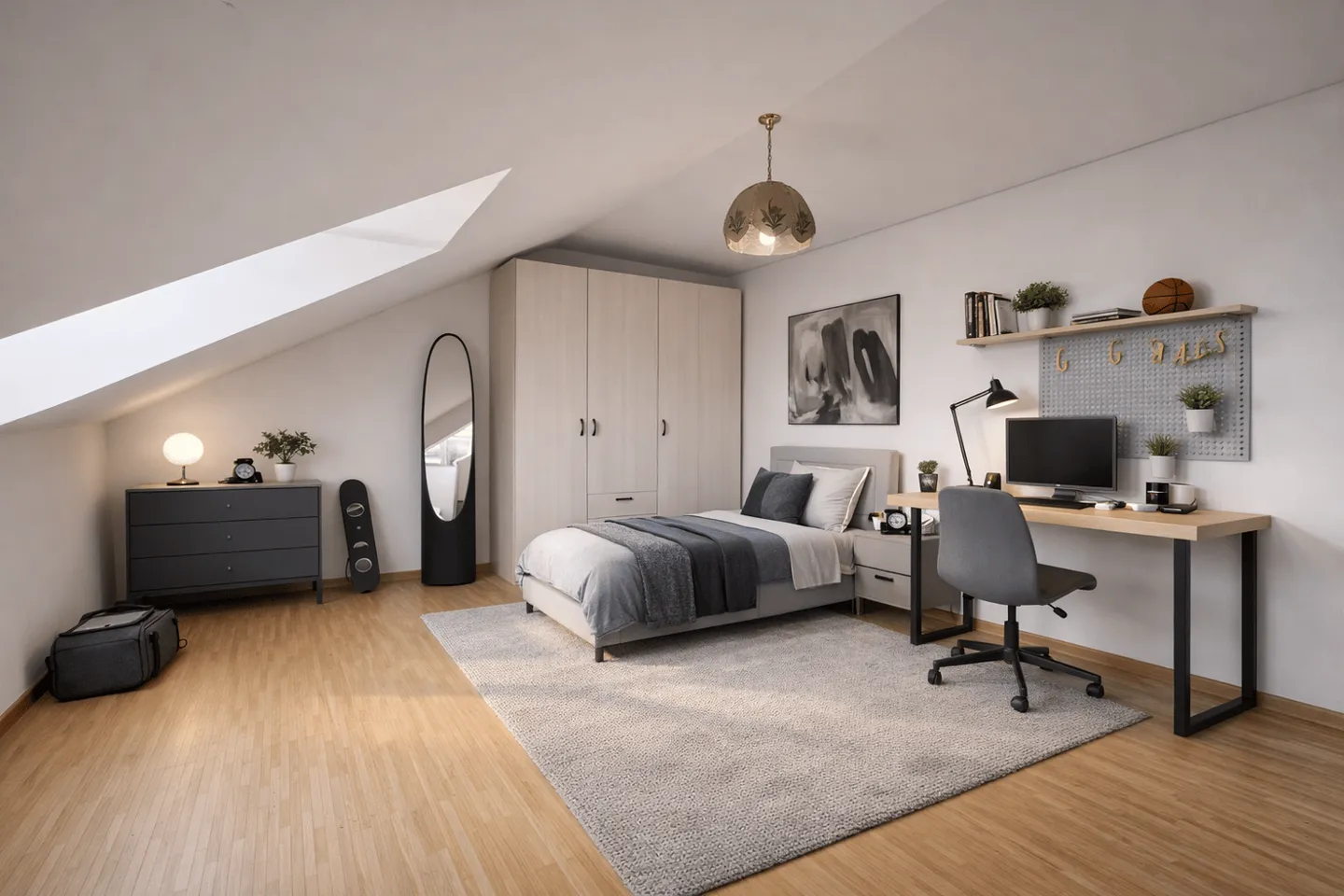 Geräumige Wohnung bei Fribourg - Foto 2 von 6