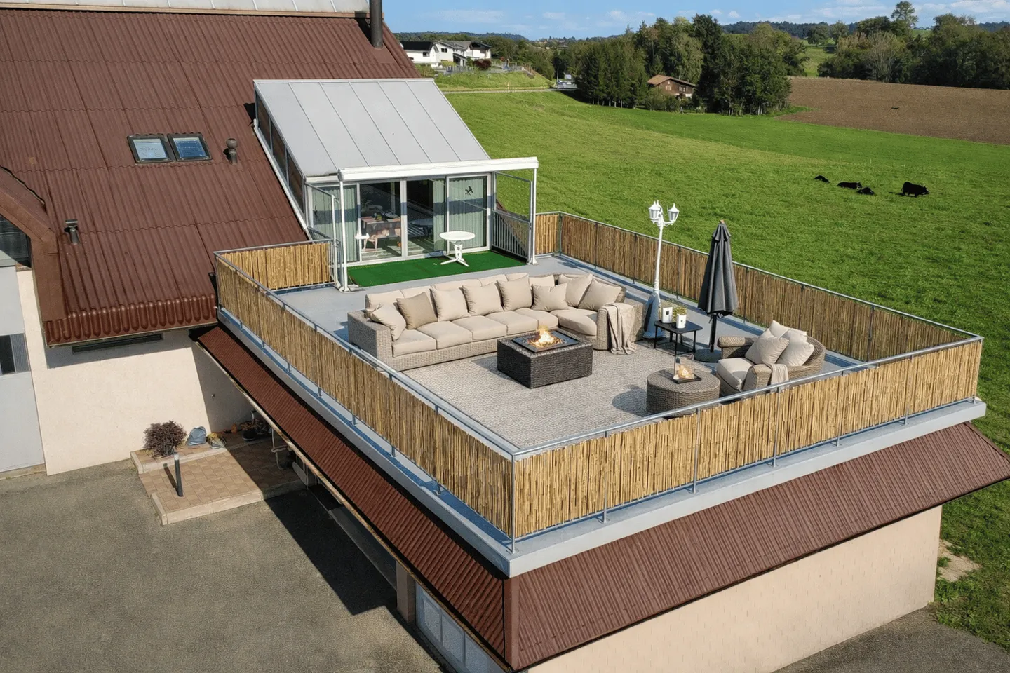 Geräumige Wohnung bei Fribourg - Foto 6 von 6