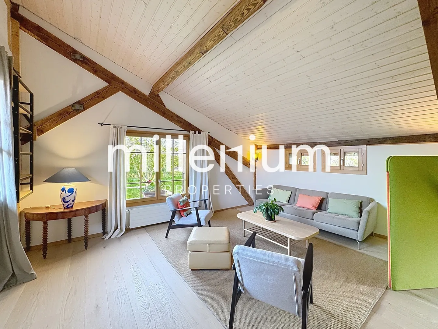 Beautiful furnished Loft-style apartment in Plan-Les-Ouates - Photo 3 of 12