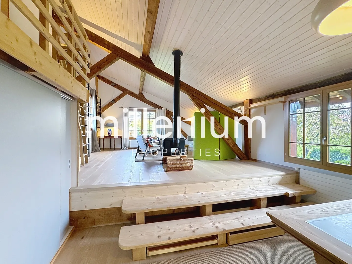 Beautiful furnished Loft-style apartment in Plan-Les-Ouates - Photo 10 of 12