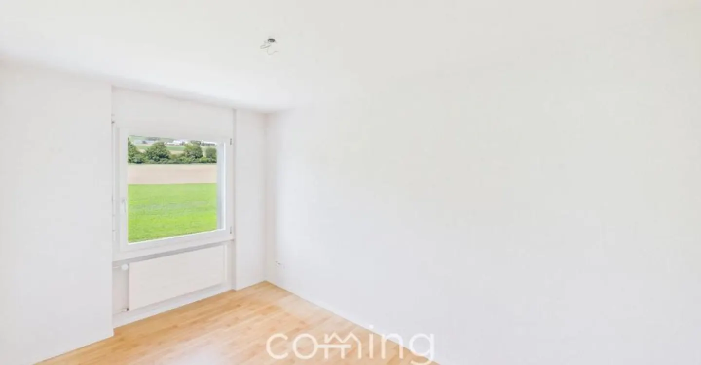 Appartement de 4,5 pièces modernisé à Riedholz avec vue sur la montagne et balcon - Photo 6 sur 11
