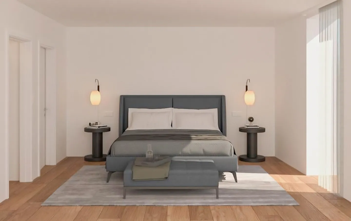 Neue 3.5 Zimmer mit Garten in Pura - Foto 4 von 6