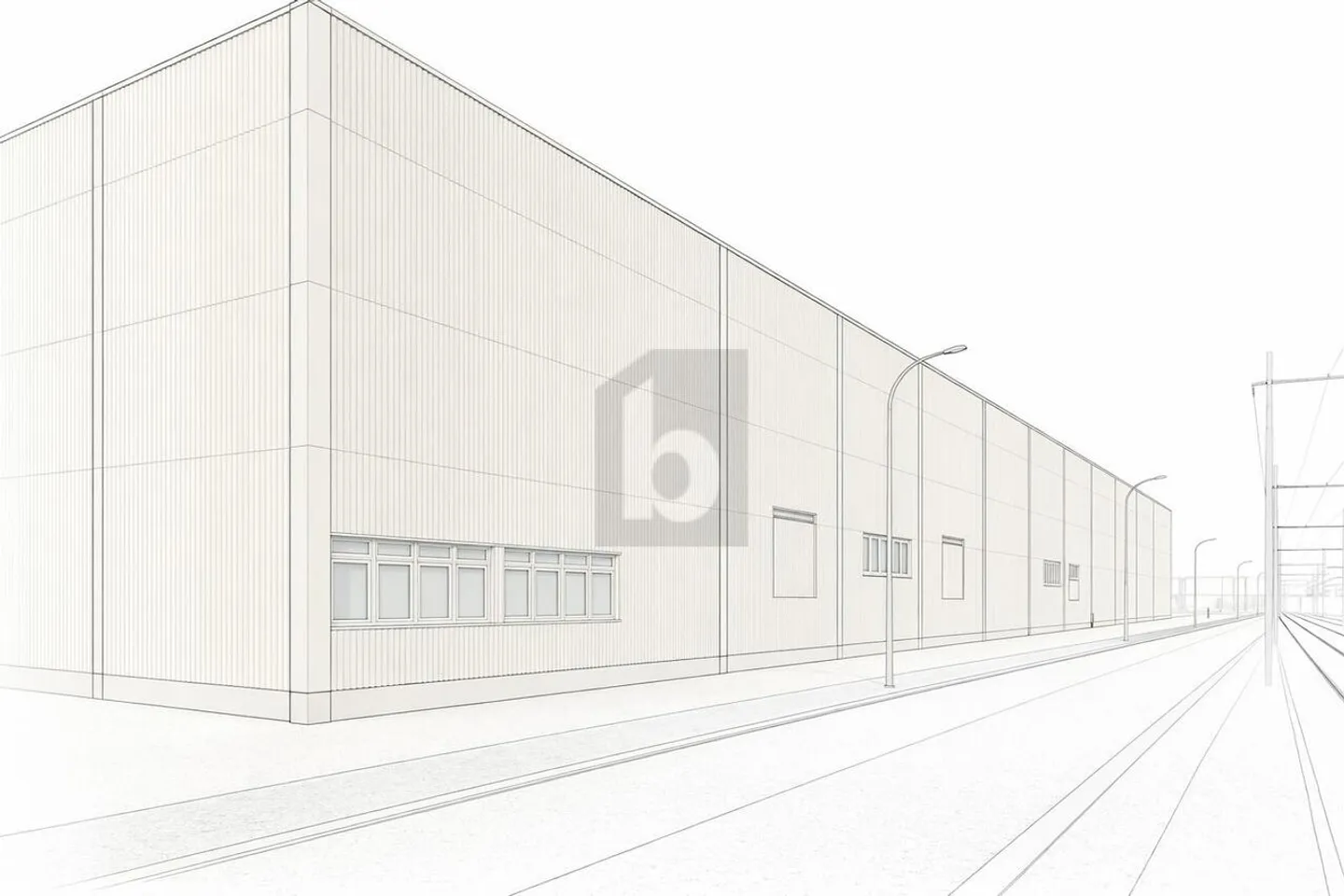 PROGETTO DI NUOVA COSTRUZIONE LOGISTICA CON MOLTO SPAZIO DI STOCCAGGIO - Foto 1 di 2