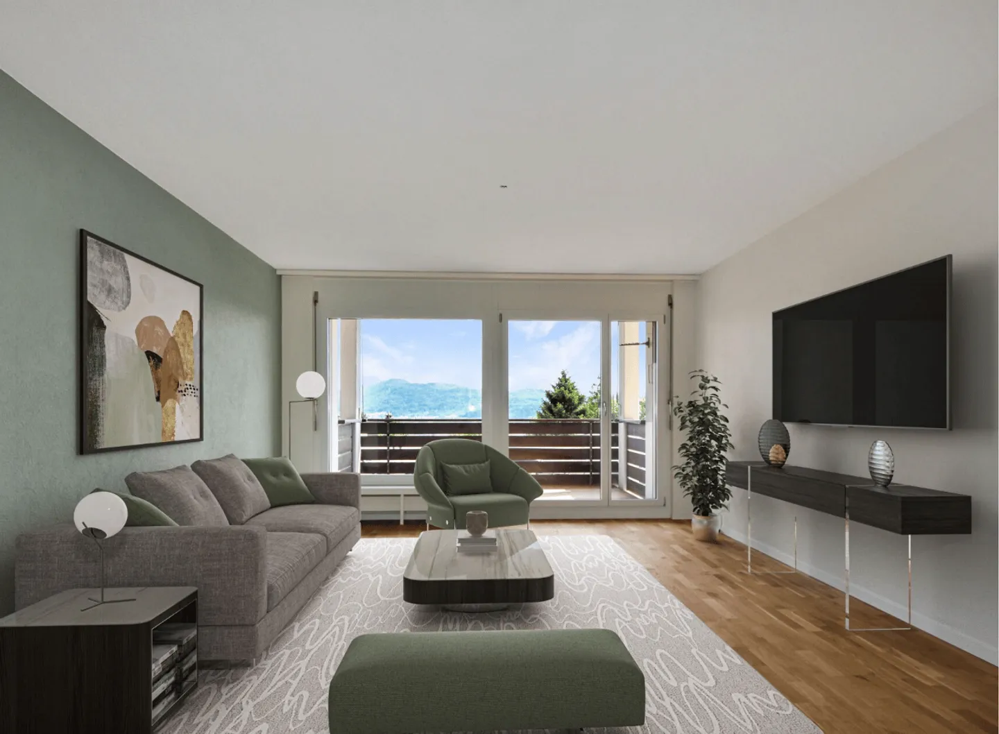 Neu renovierte 4.5-Zimmerwohnung in Zürich-Höngg mit attraktiver Weitsicht - Photo 6 of 15