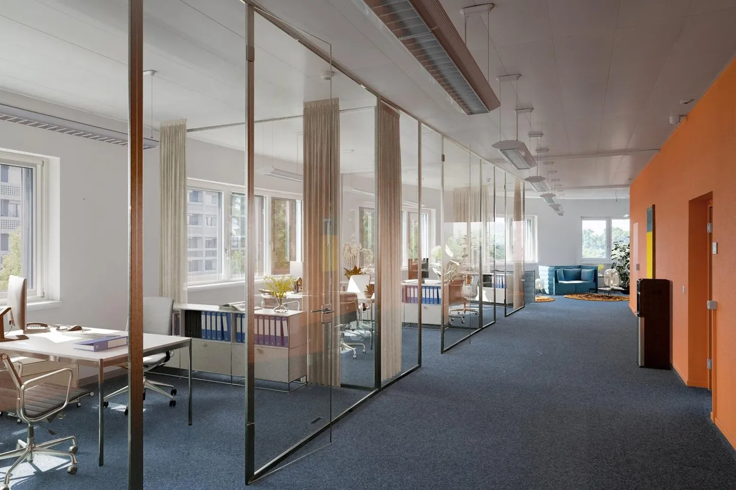 Ufficio in costruzione cerca nuovo inquilino direttamente alla stazione RBS di Worblaufen - Foto 1 di 4