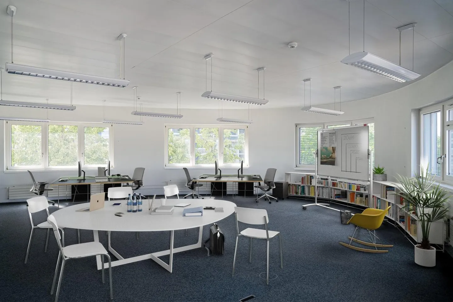 Ufficio in costruzione cerca nuovo inquilino direttamente alla stazione RBS di Worblaufen - Foto 2 di 4