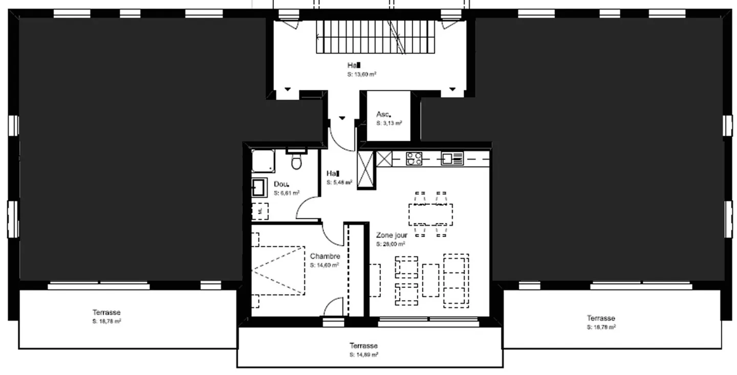 NEUE PROMOTION: 2,5 ZIMMER IM 2. STOCK - MARTIGNY - Foto 5 von 5