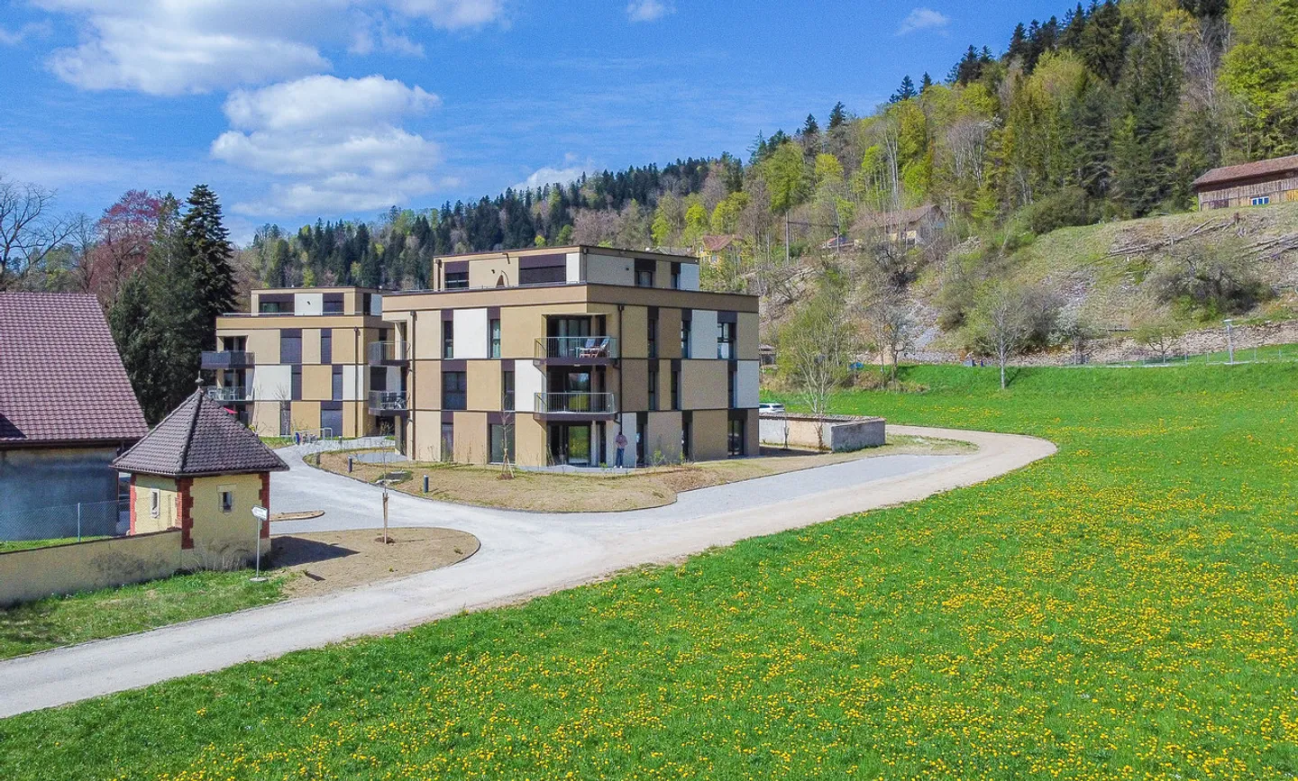 Nuovo appartamento di 4,5 stanze con balcone Campagne Pernod, lotto B6 - Foto 2 di 16
