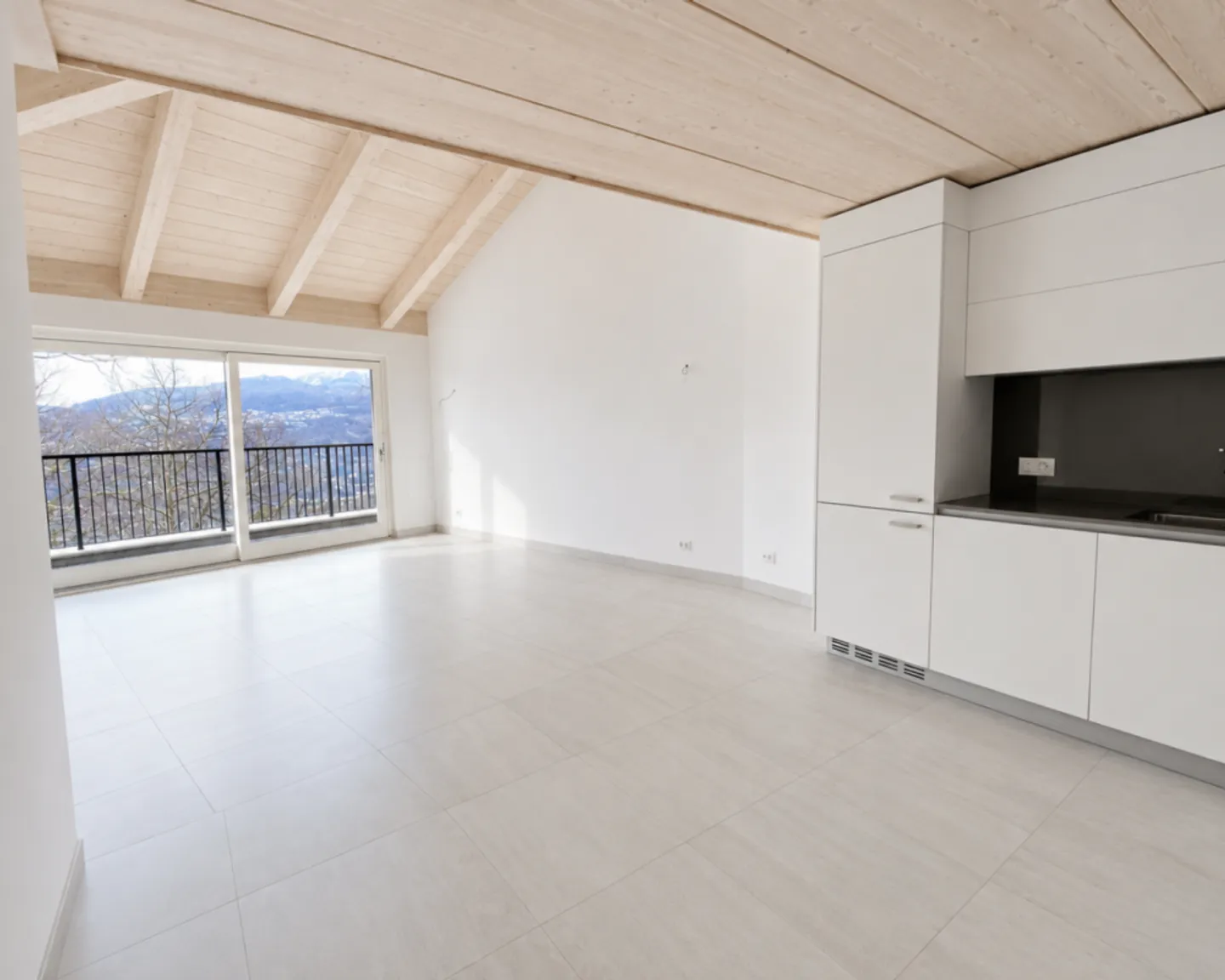 Appartement moderne 2.5 pièces avec galerie - Photo 2 sur 9