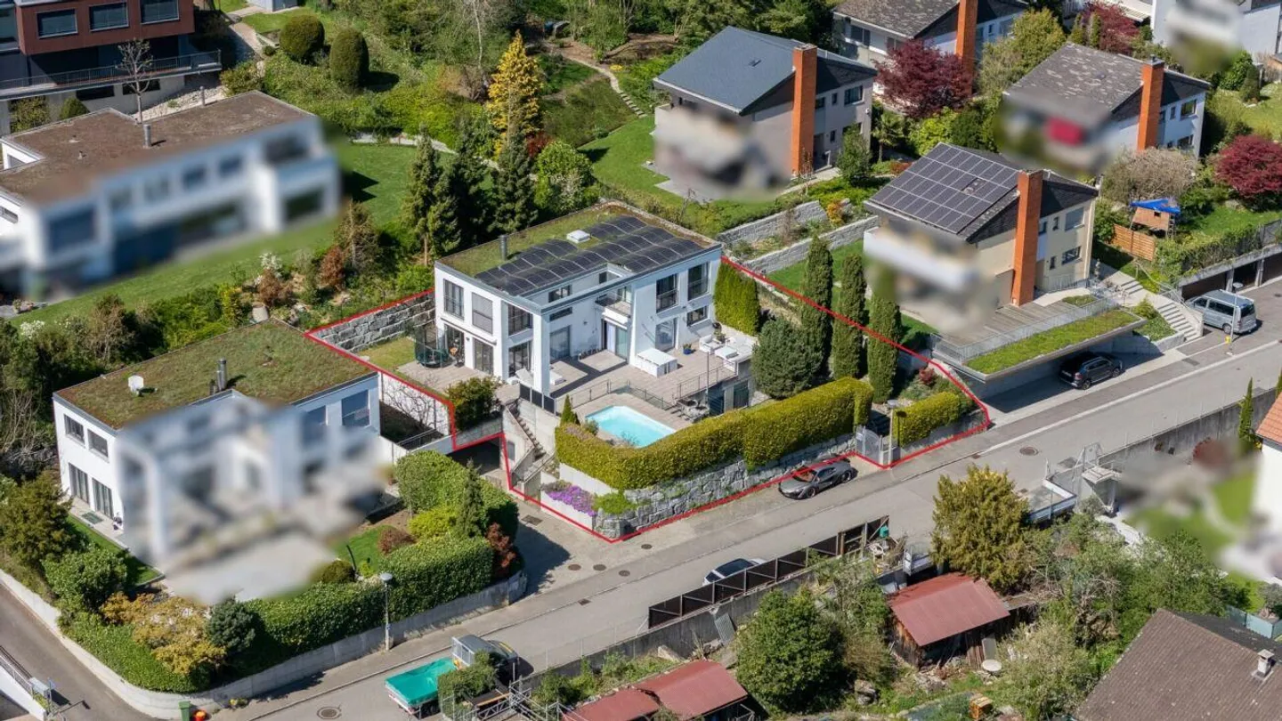 Modern residential pearl - detached 6.5 Z' EFH with pool, sauna and more... - Photo 11 of 13