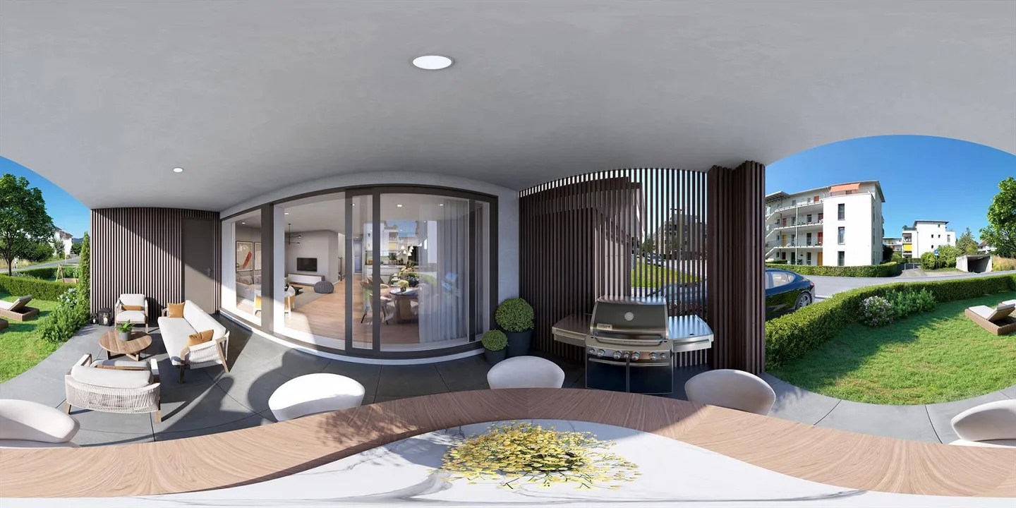 Casa moderna di 5,5 stanze con giardino ad Aarau Rohr in vendita - Foto 10 di 13
