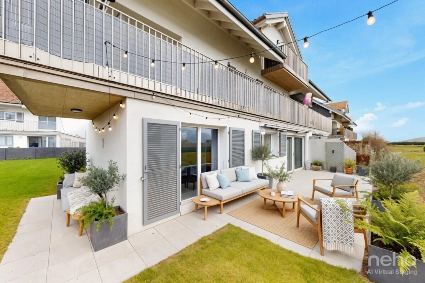 Orny: superb 5.5 room apartment with large garden - Photo 11 of 12