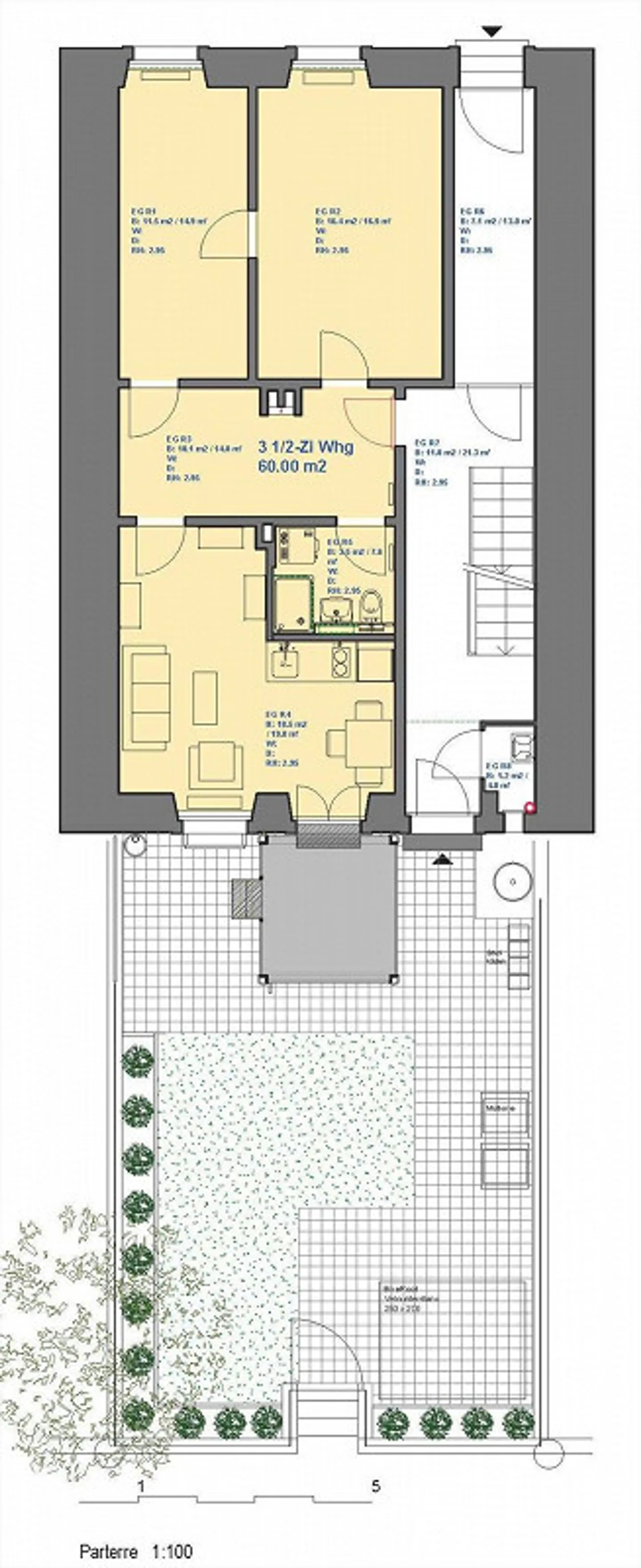 Charmante Wohnung mit Balkon - Foto 8 von 8