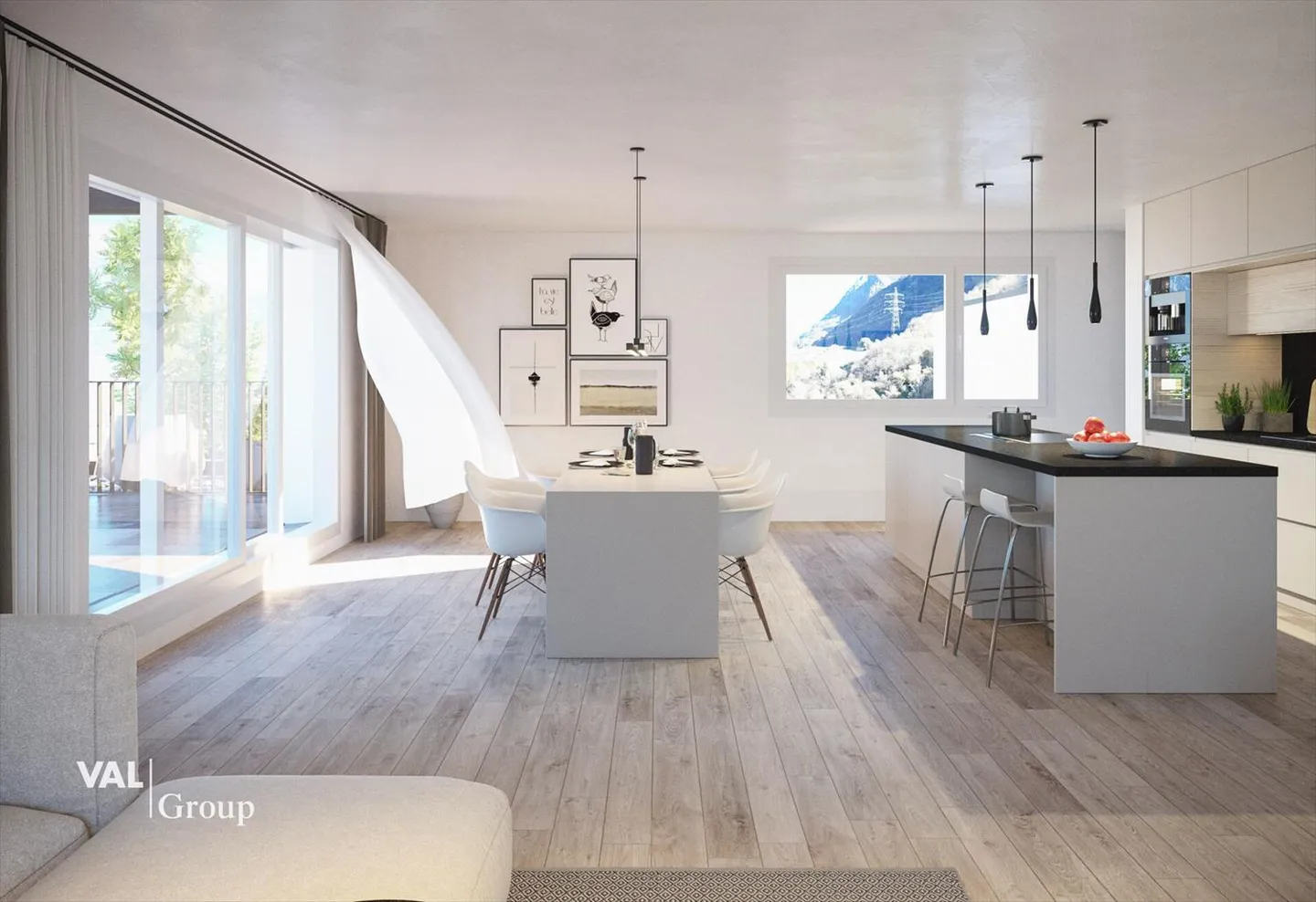 Un ambiente di vita spazioso e confortevole - Foto 6 di 9