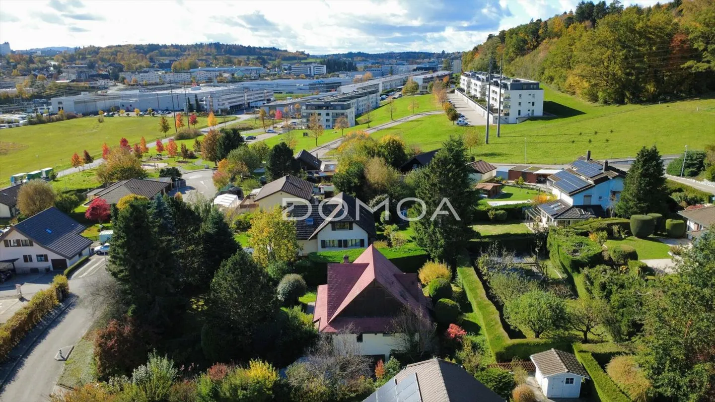 Casa unifamiliare a Givisiez - Grande terreno di 1'098 m² con grande potenziale - Foto 10 di 11