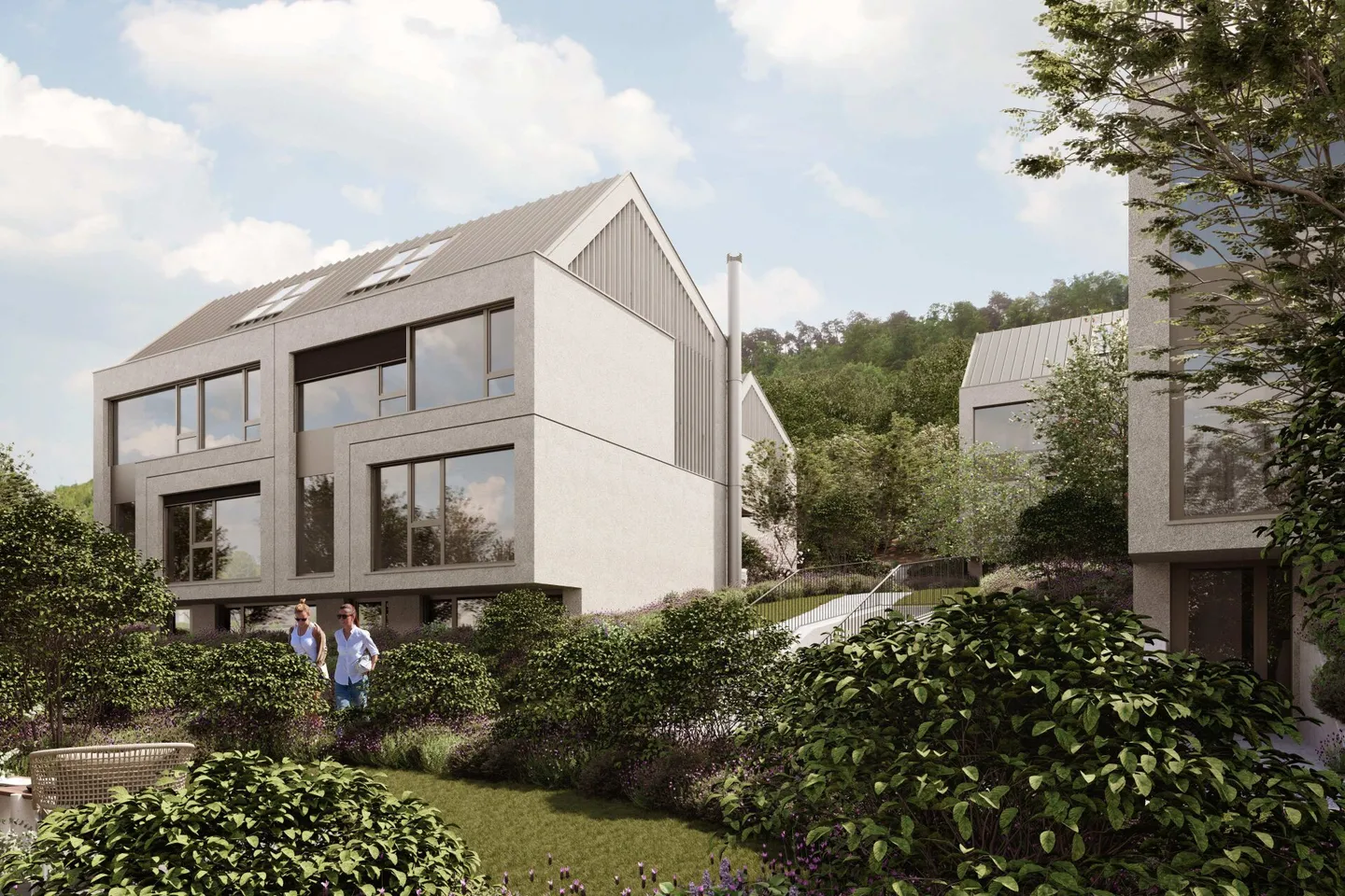 Neubau 6 1/2 Zimmer Doppel-EFH - Foto 8 von 9