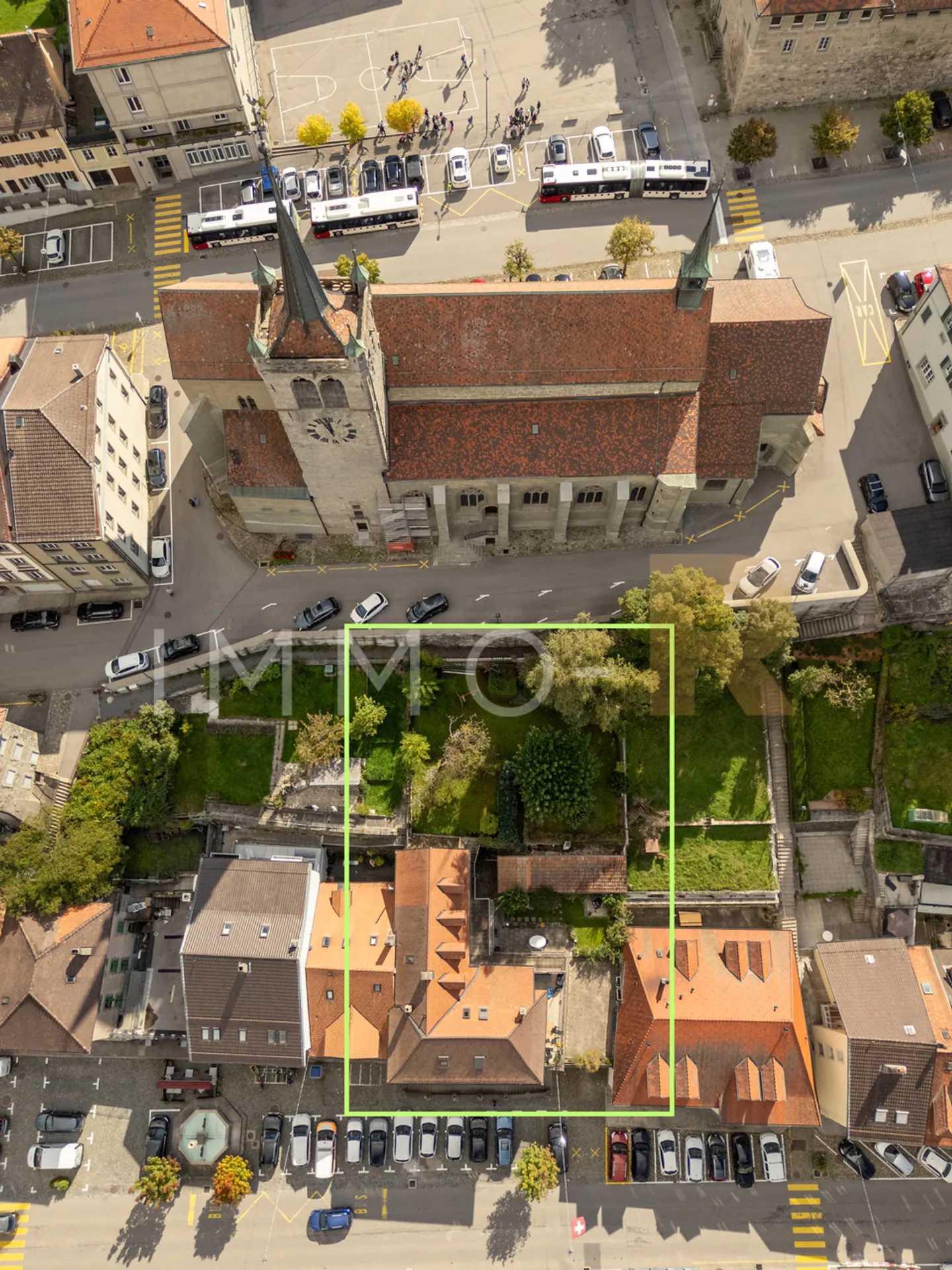 Opportunità unica nel cuore di Romont, edificio misto in vendita - Foto 3 di 12