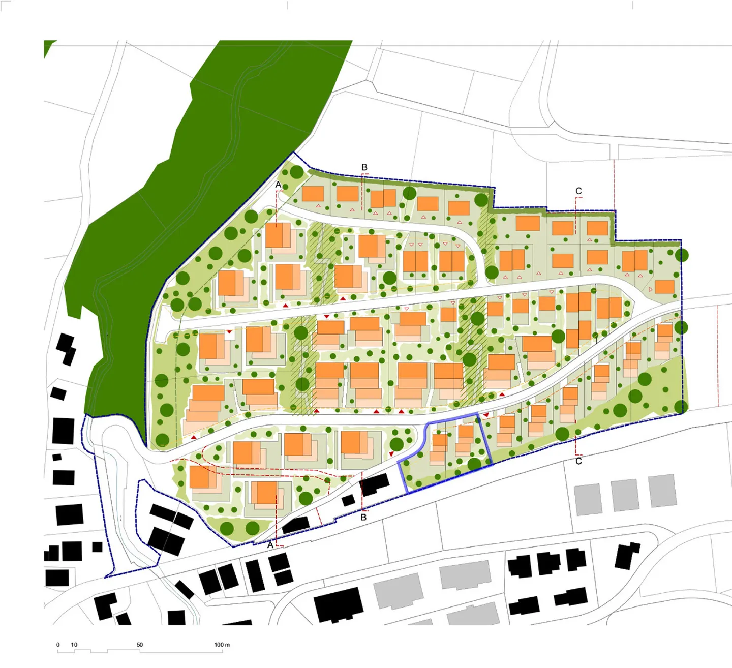 Terreno edificabile (1512 m²) con piano di sviluppo approvato - Foto 4 di 4