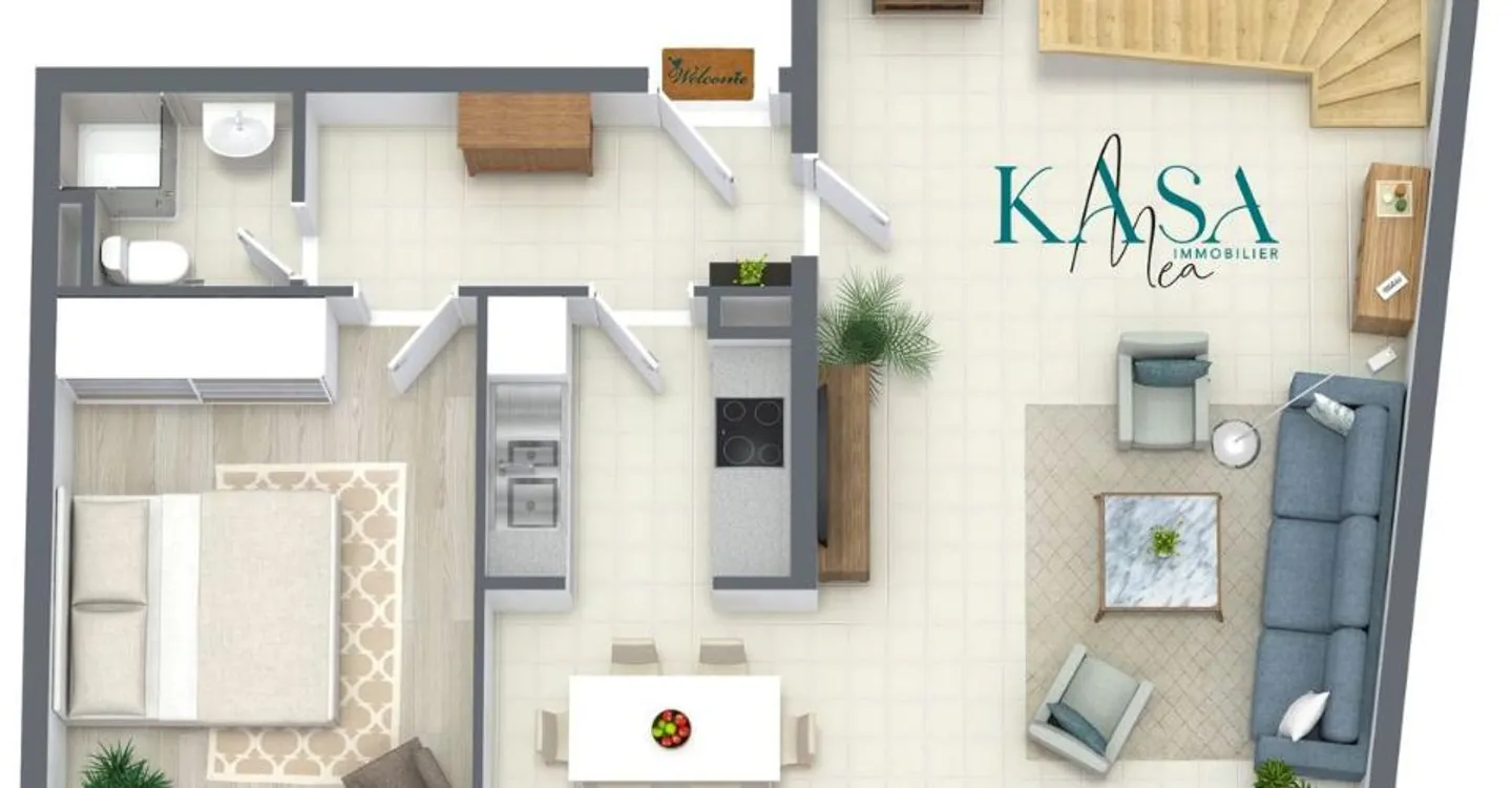 Ertragsduplex (ca. 4%) - Mieter vorhanden, ideal für Investoren - Foto 9 von 12