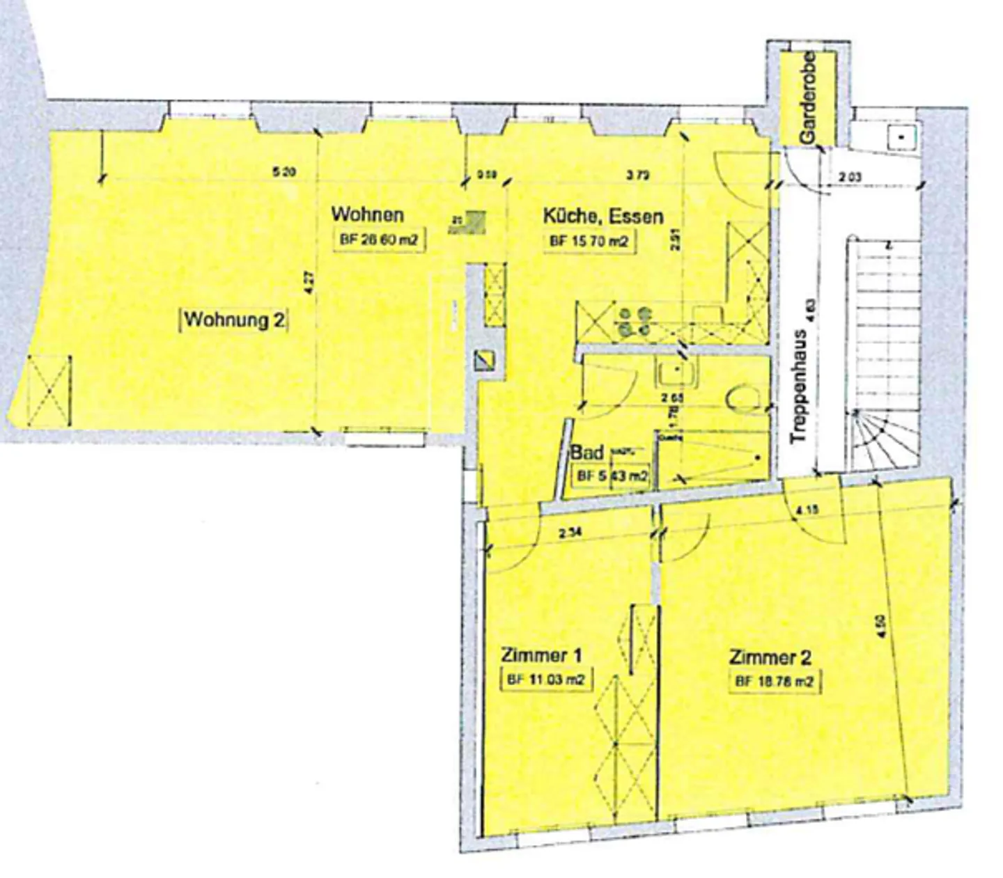 Bijou de 3,5 pièces dans la vieille ville de Soleure - Photo 13 sur 13