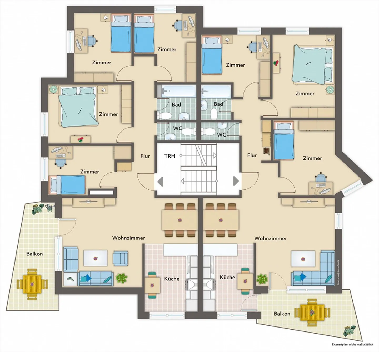 Investment property with 6 apartments - Givisiez FR - Photo 14 of 14