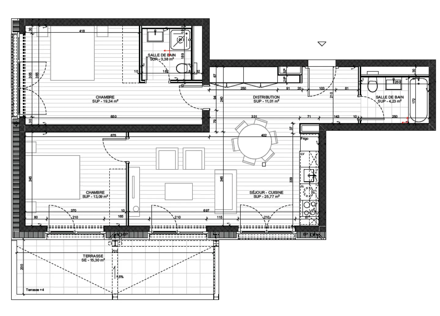 Superb 3.5 room apartment with terrace in Central Malley - Photo 13 of 13