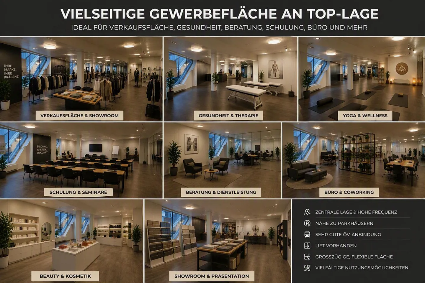 Attractive commercial space in a high-traffic location in St. Gallen - Photo 1 of 11