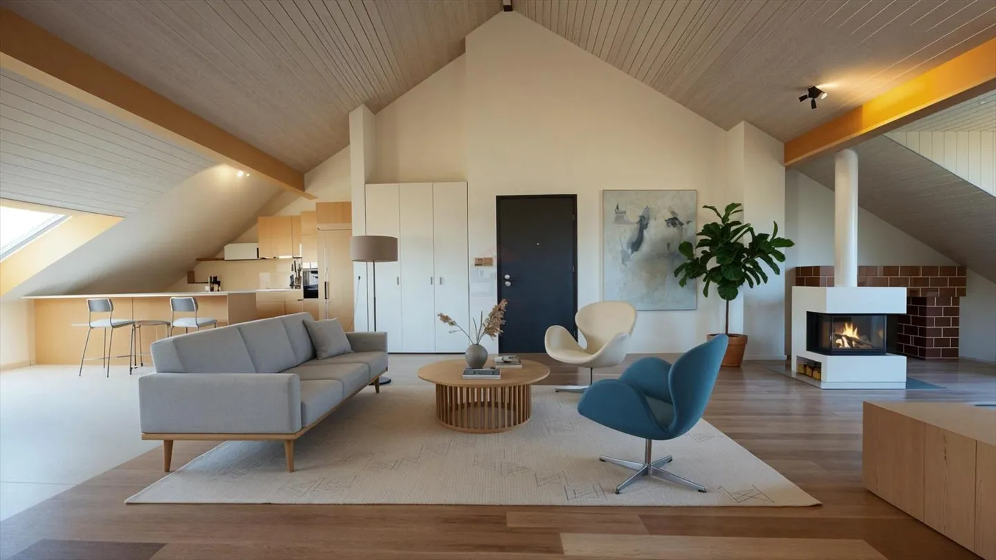 Unique in Meinier! Beautiful contemporary Attic THPE 6 rooms - Free view and absolute tranquility - Photo 1 of 9