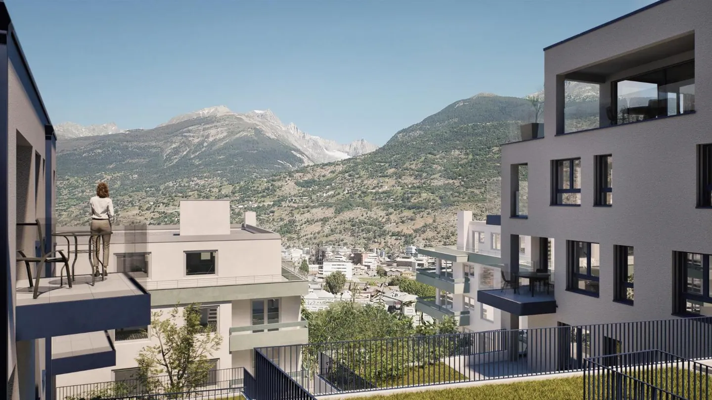 Moderne Wohnungen in Visp - Foto 6 von 9