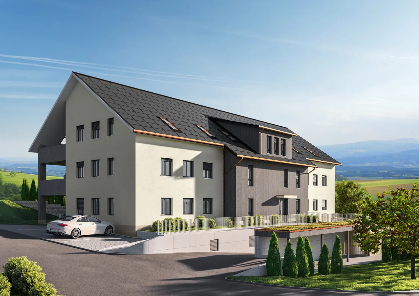 Nouveau projet de construction : Espace résidentiel Gansingen - Photo 1 sur 10