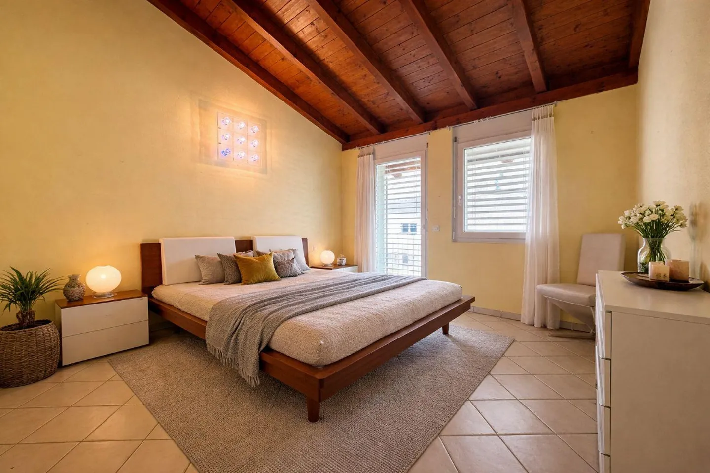 Single-family house with garden, mountain view and modern technology in Moghegno - Photo 12 of 19