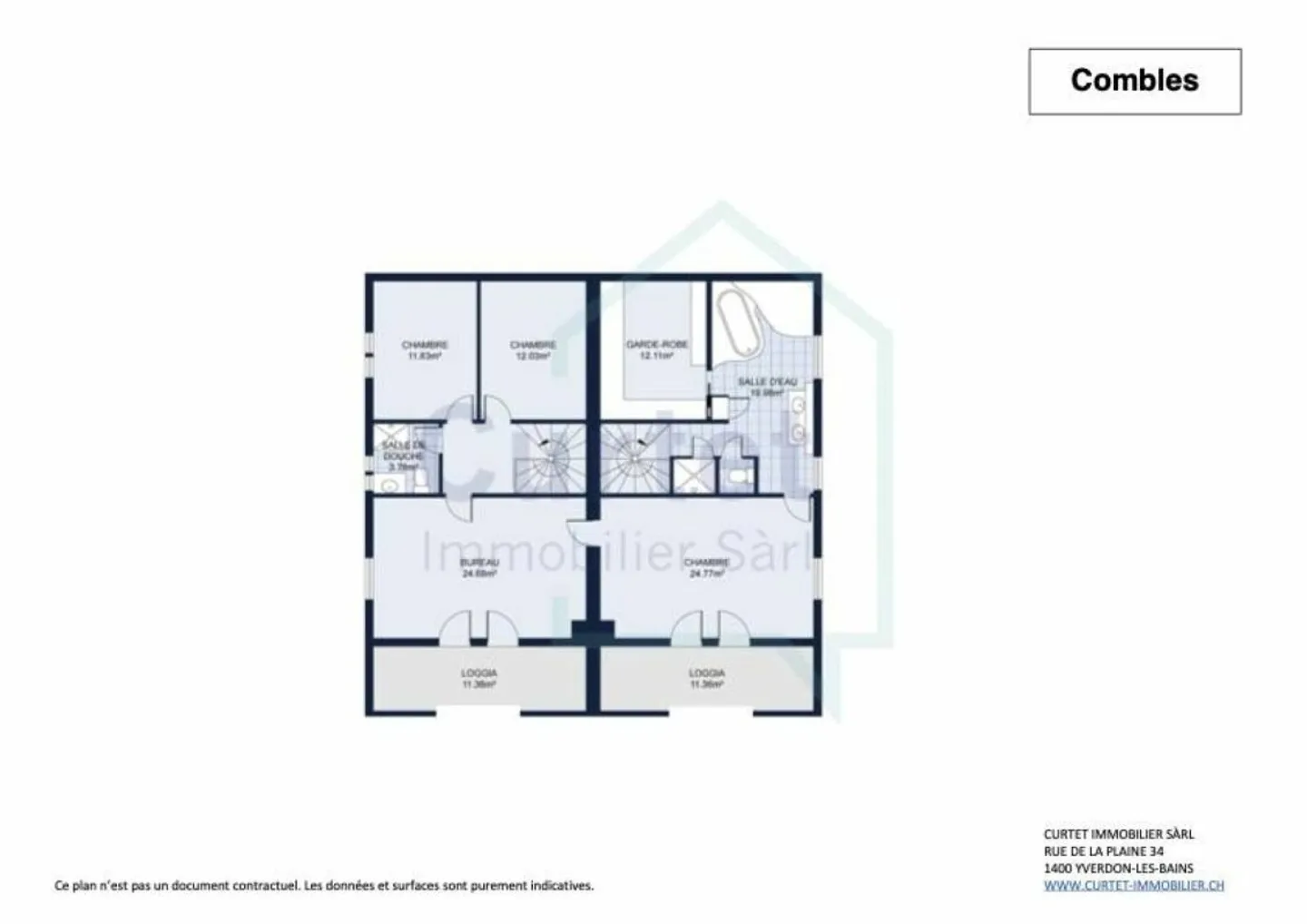 Appartamento 8 locali a Vallamand - Foto 17 di 25