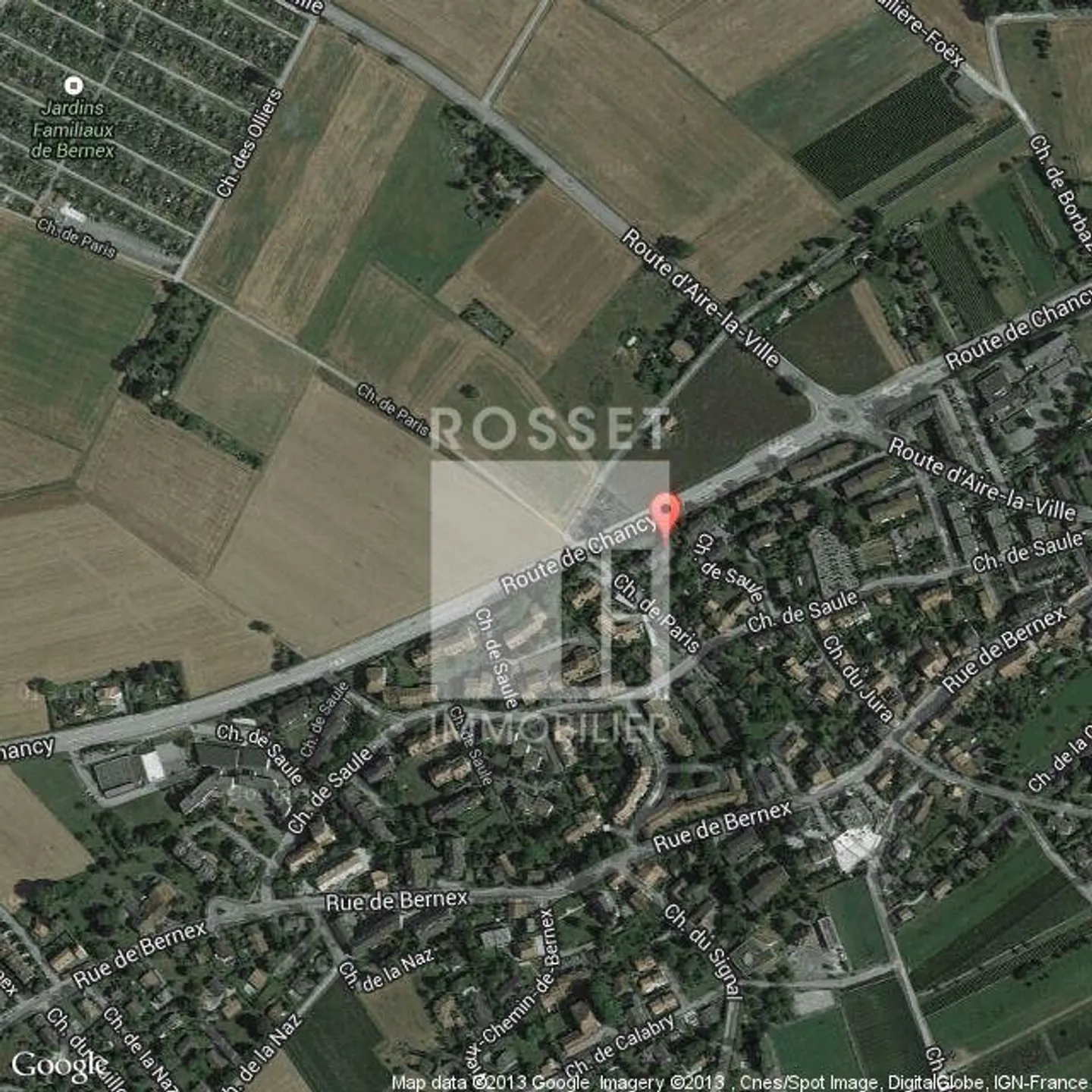 Appartement de 4 pièces au rez en campagne Genevoise se composant de la manière suivante : - Photo 3 sur 3