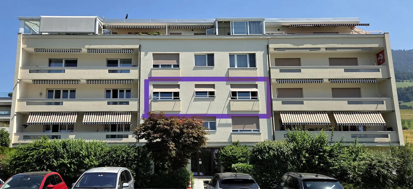 Spacious 2-room apartment with lake and mountain view, 55 m2 - Photo 1 of 8