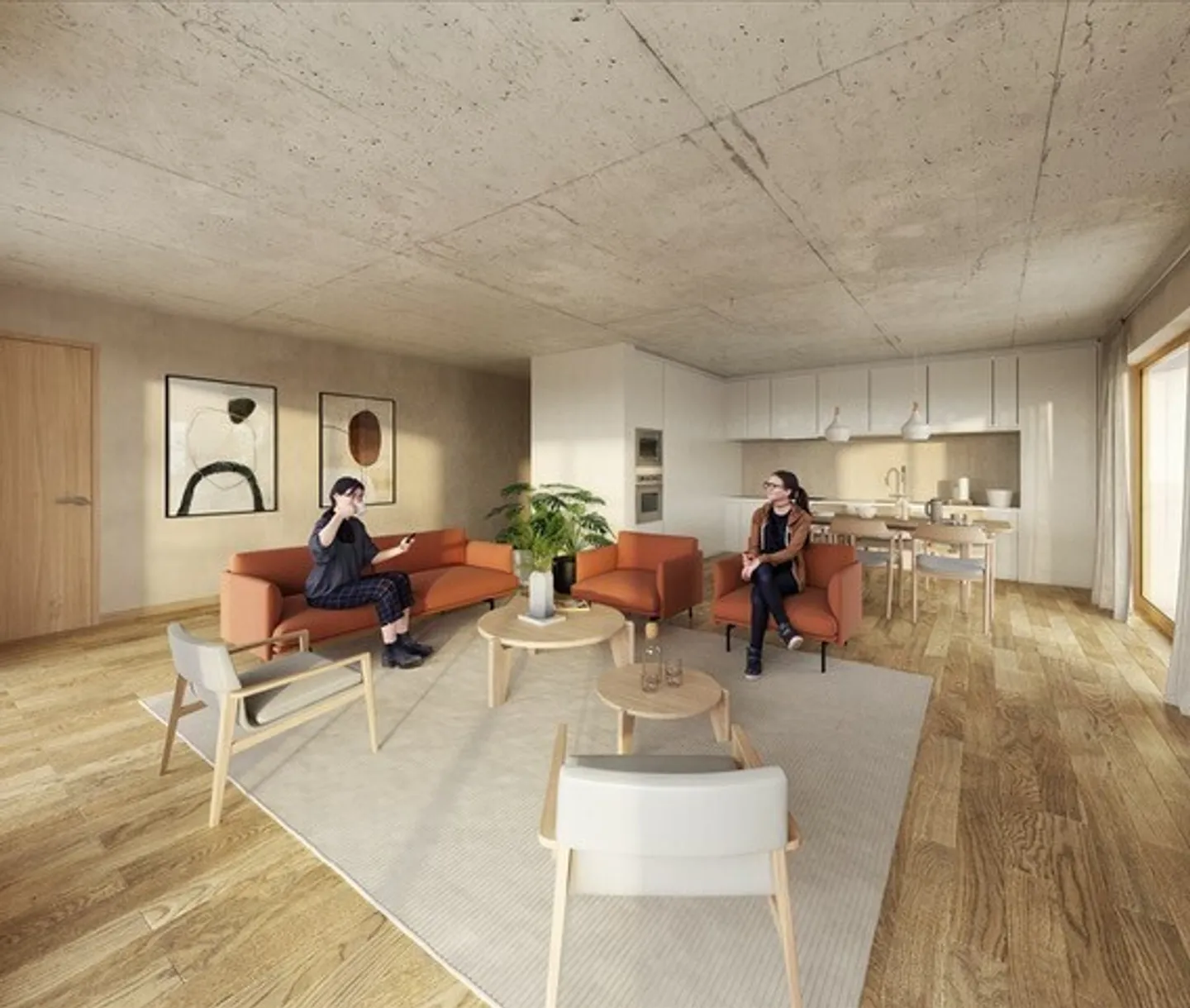 Consider this view of the castles 4.5-room apartment on the 1st floor - Photo 12 of 13