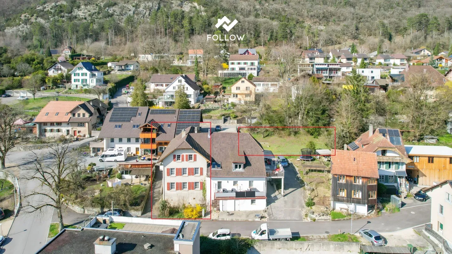 Zentrales Ein- oder Mehrfamilienhaus mit Landreserve - Foto 9 von 24