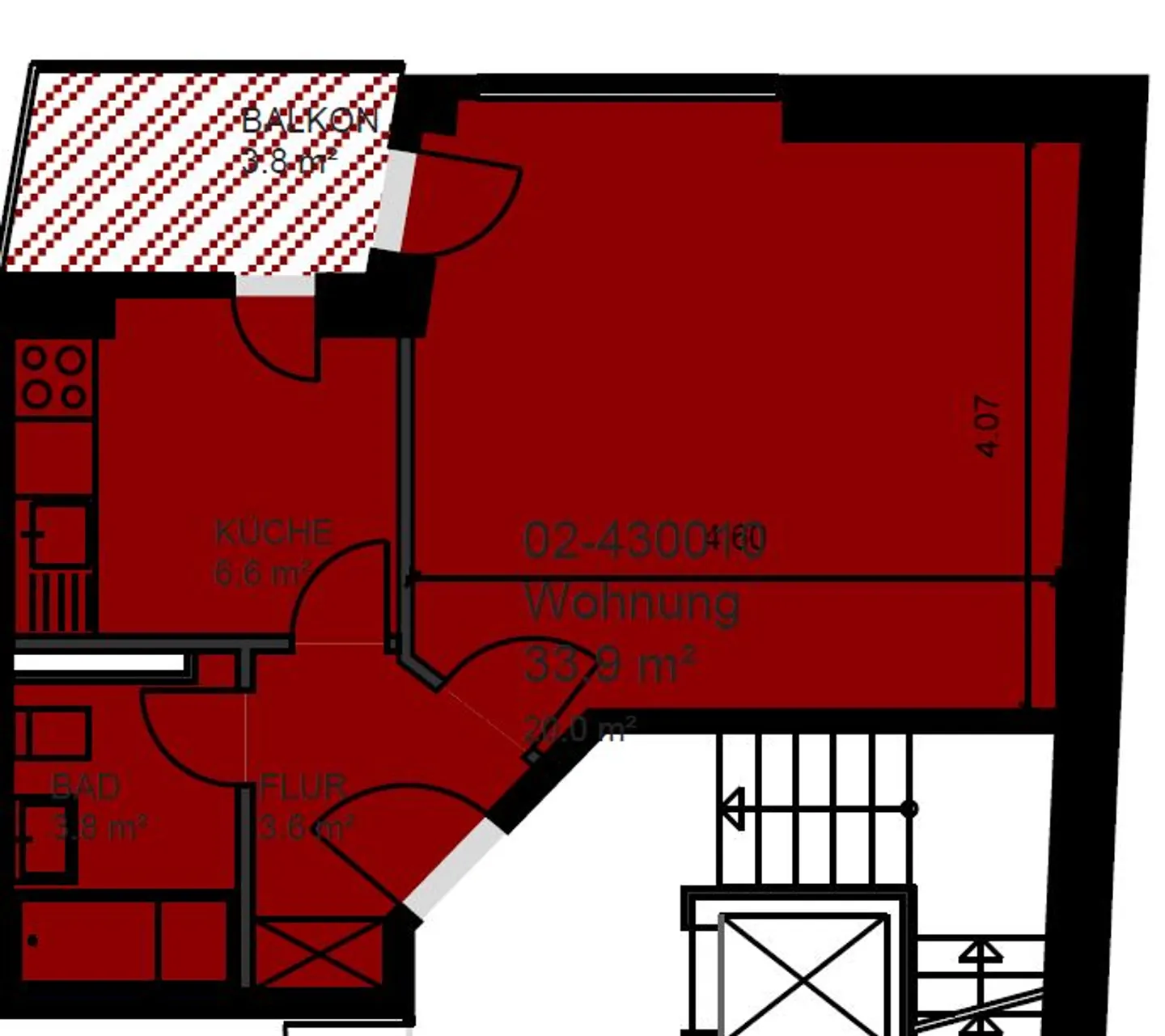 Appartamento in affitto - Foto 6 di 6