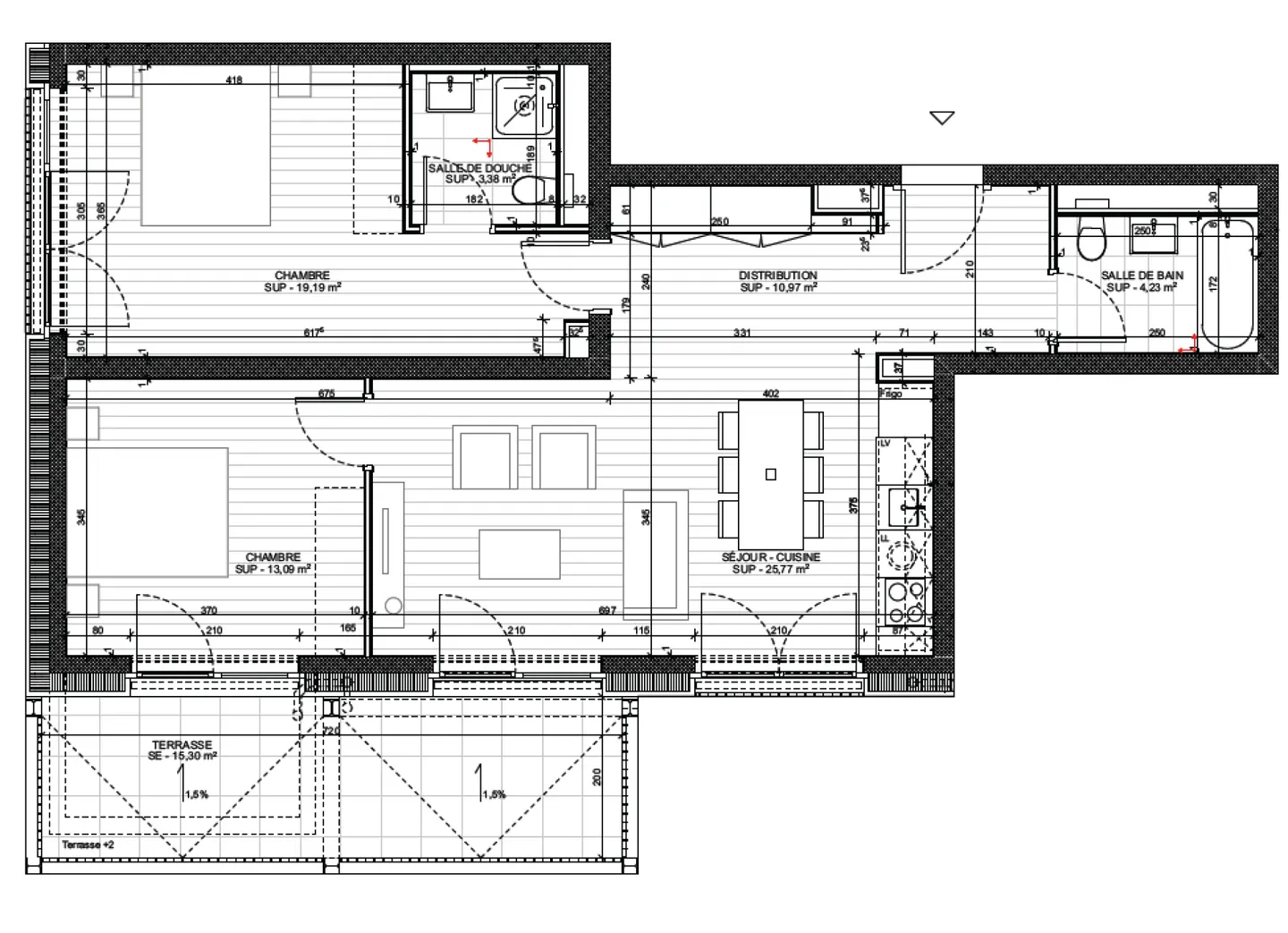 Magnifico appartamento 3.5 locali con terrazza a Central Malley - Foto 12 di 12