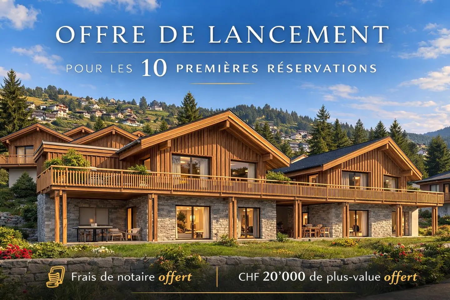 Chalet de Luxe à Crans-Montana - Photo 1 sur 4