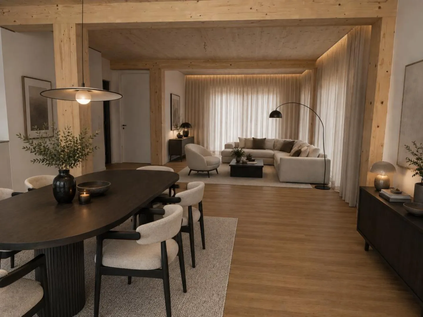 Geräumige Wohnung mit Terrasse - Foto 1 von 5