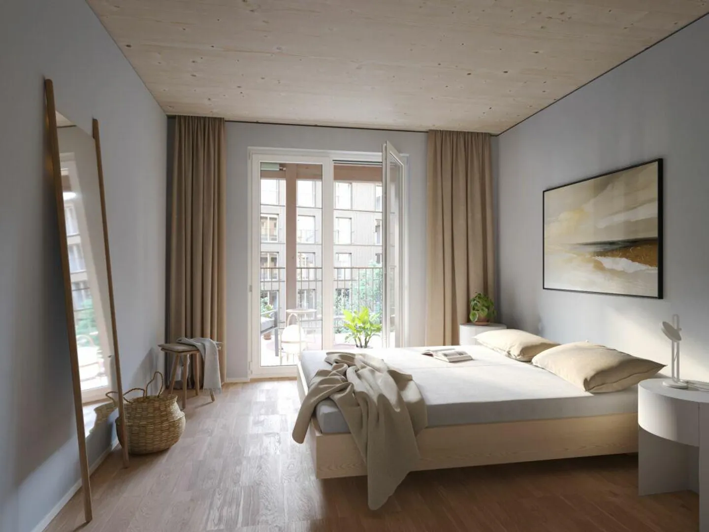 Geräumige Wohnung mit Terrasse - Foto 2 von 5