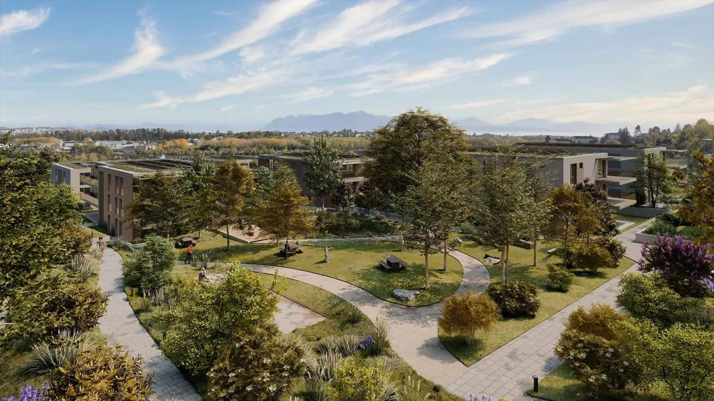 LAST OPPORTUNITIES - 3.5 ROOM APARTMENTS - LE GRAND-PRÉ - Photo 2 of 10