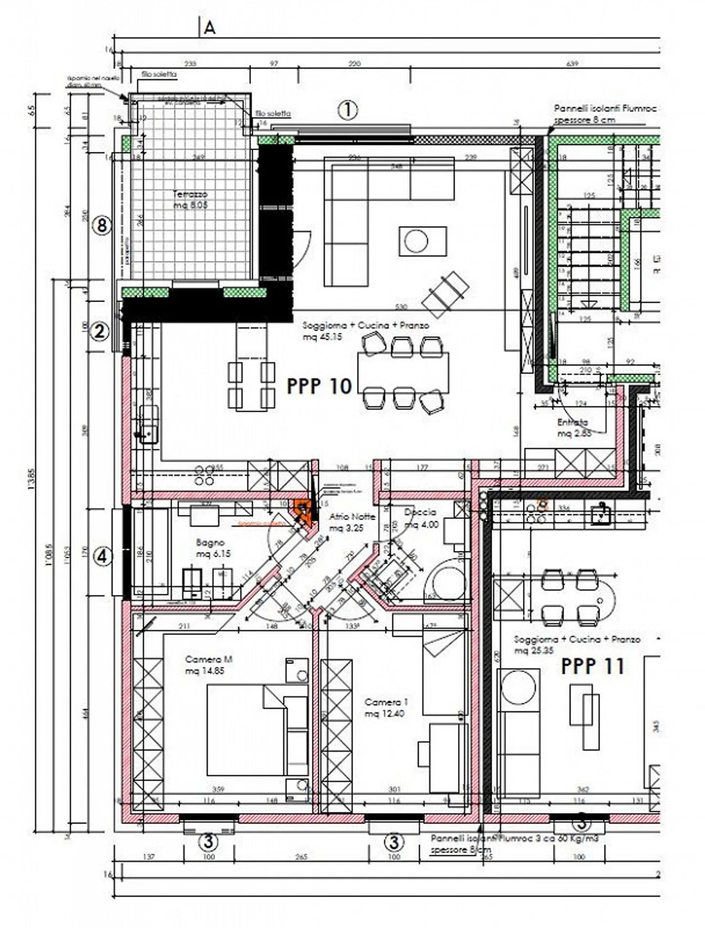 Luminoso appartamento 3.5 locali Sementina - ultimo piano - con vista - Foto 20 di 22