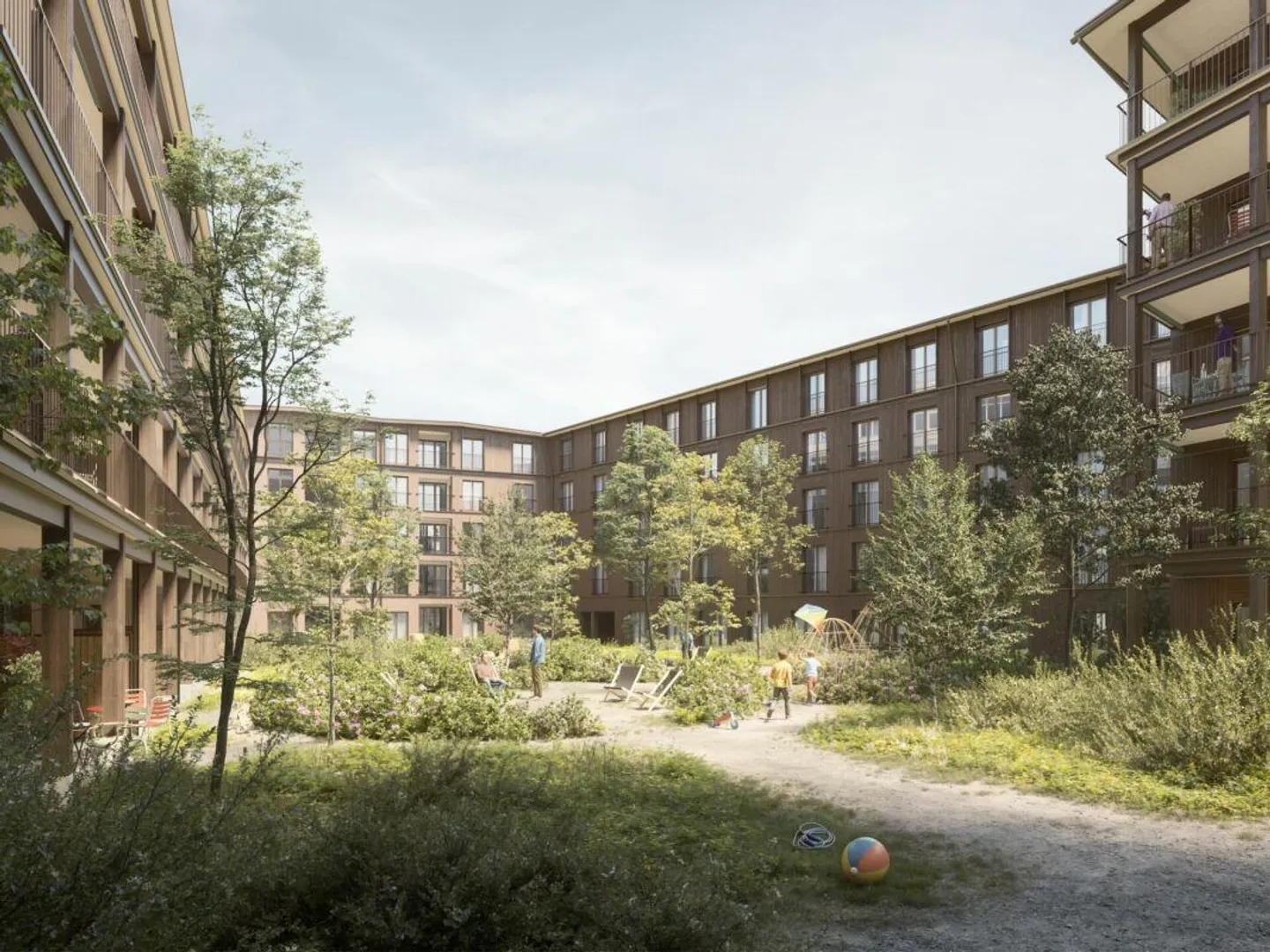 Geräumige Wohnung mit Terrasse - Foto 5 von 5