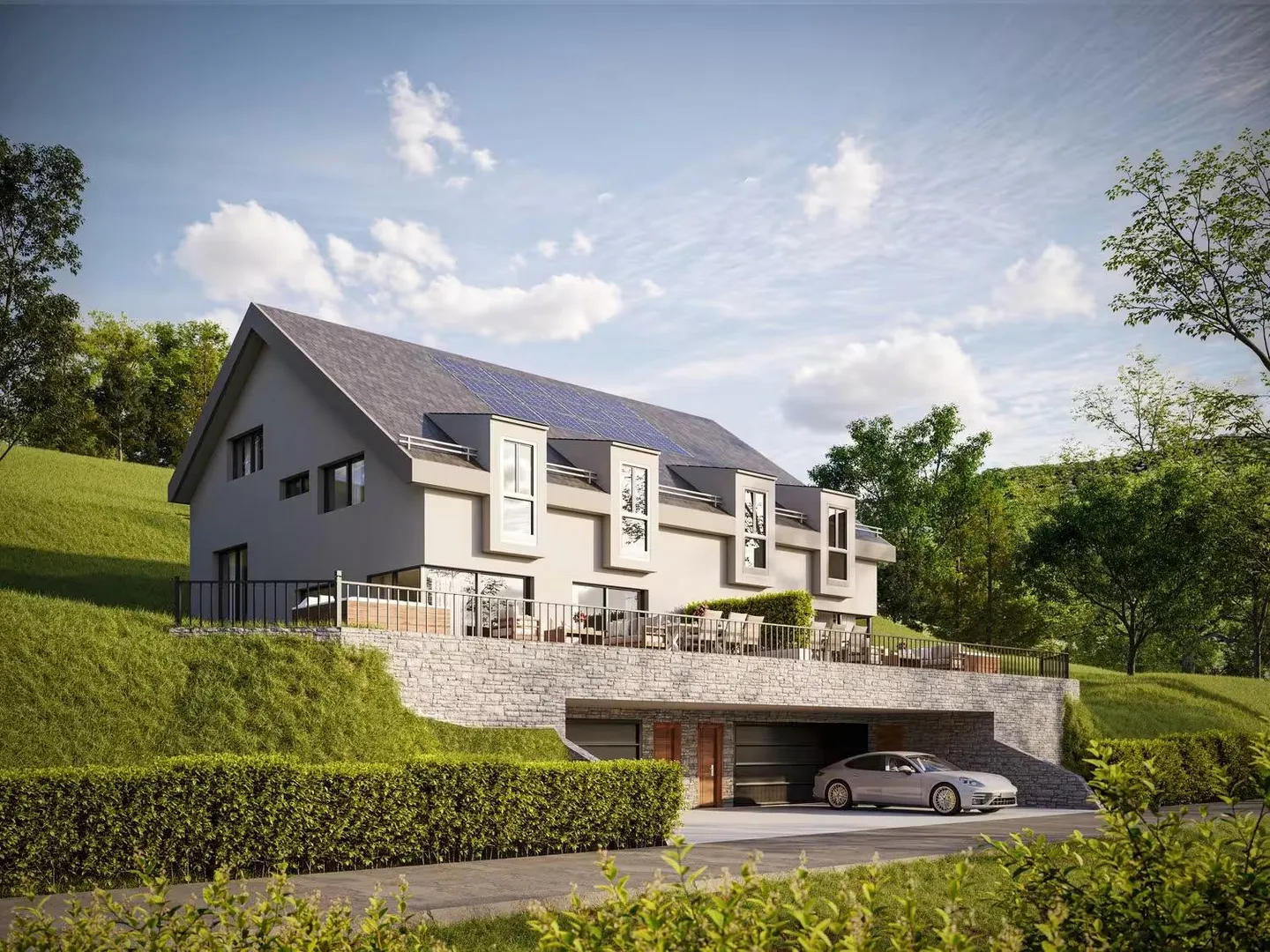 Maison en terrasse à vendre - Photo 1 sur 9